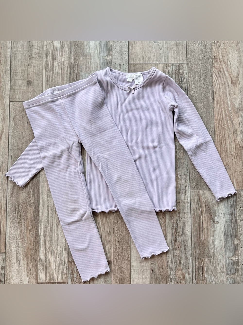 Jamie Kay Girls Soft Lilac Pajama Set Size 6